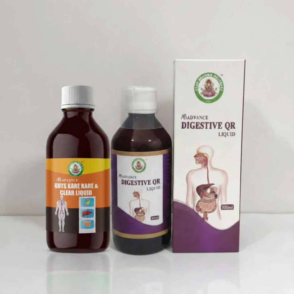 AB Advance Digestive QR Liquid (200 ml) + AB Advance Guts Kare & Clear Liquid (200 ml) AB Advance Digestive QR Liquid (200 ml) + AB Advance Guts Kare & Clear Liquid (200 ml)